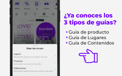 ¿Cómo funcionan las nueva actualización de  guías de Instagram?