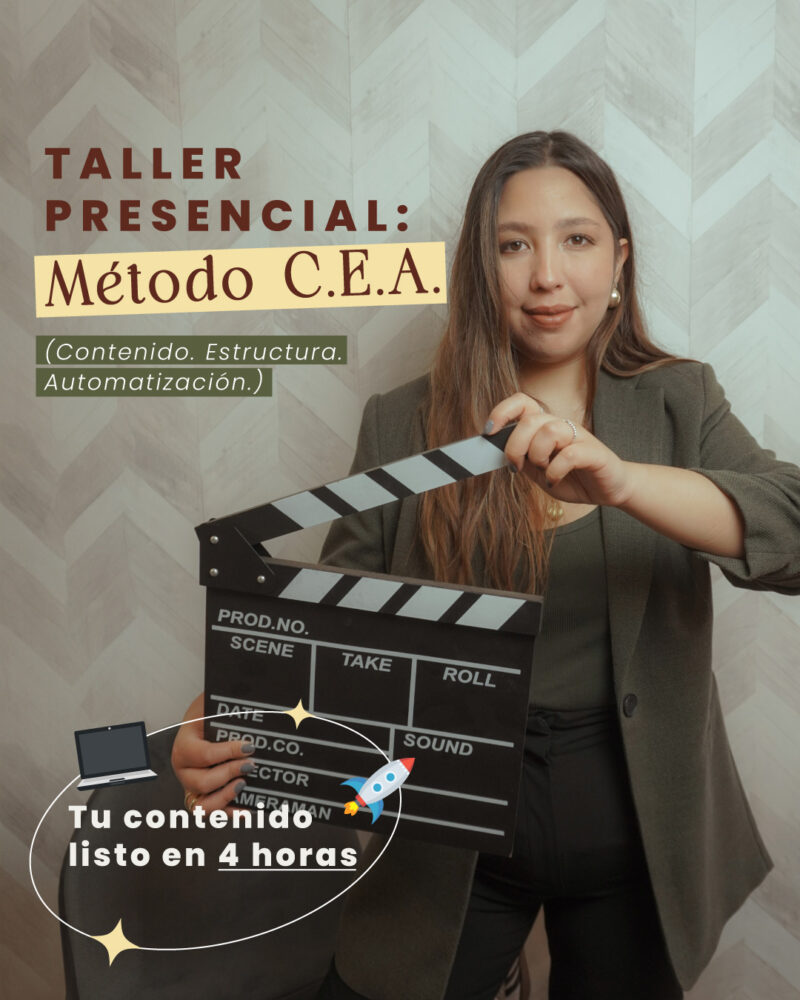 Taller Presencial: Método C.E.A. - Santiago