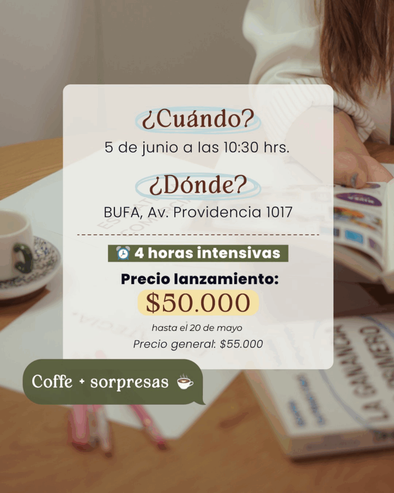 Taller Presencial: Método C.E.A. - Santiago - Imagen 3